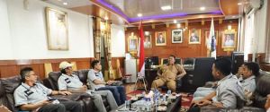 Wabup Tanjab Barat Sambut Kunjungan Audiensi TLCI