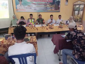 Bahas RKP Desa Tahun 2023, Kades Tebat Patah Buka Musrenbang