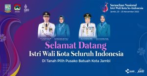 Istri Wali Kota se-Indonesia Gelar Saresehan di Kota Jambi 