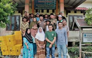 Bupati Tanjab Barat Serahkan Bantuan untuk Nelayan dan Peluncuran Bantuan UMKM dari BAZNAS 