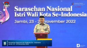 Fasha Promosikan Candi Muaro Jambi dan Danau Sipin ke Istri Wali Kota se-Indonesia 