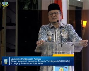 Pemkot Jambi Luncurkan Aplikasi Srikandi 
