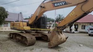 Polsek Tabir Ulu Amankan Alat Berat Milik Penembak Ardianto