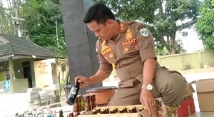 Satpol PP Kota Jambi Tangani 146 Kasus Pelanggaran Perda dan Perwal