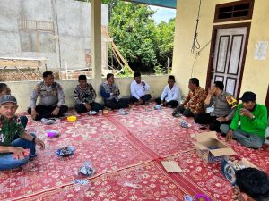 Tampung Aspirasi Masyarakat, Kapolsek Marosebo Laksanakan Jumat Curhat 