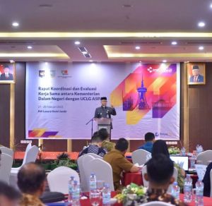 Rapat Evaluasi Akhir Pelaksanaan Kerja Sama Antar Kemendagri dengan UCLG-ASPAC