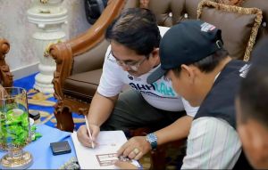 Petugas Pantarlih Sambangi Kediaman Bupati Tanjabbar 