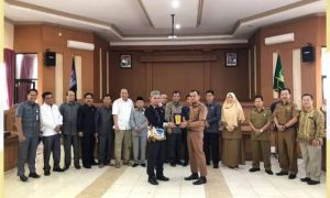 Ketua DPRD Fajran Bersama Anggota Banggar Kunker Ke DPRD Payakumbuh
