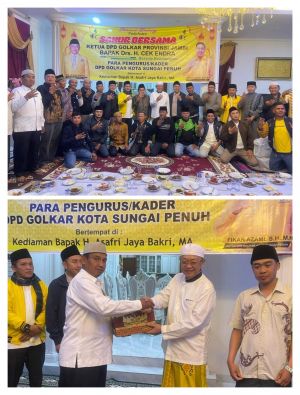 Sahur Bersama, Cek Endra: Saya Minta Golkar Sungai Penuh Menang Dibawah Komando Fikar