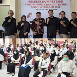 Dilaksanakan Sistem CAT, 84 Peserta Ikut Tes Seleksi PPPK Penyuluh Pertanian di Kerinci