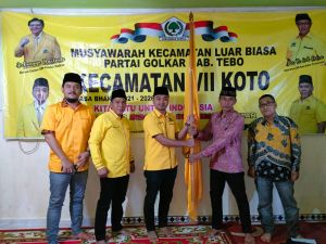 Mus Mulyadi Nahkodai Partai Golkar VII Koto
