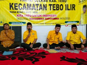Muscamlub, Sunyoto Resmi Komandoi Golkar Tebo Ilir