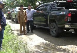 Pemkab Merangin Perbaiki Ruas Jalan Simpang Seling - Muara Jernih