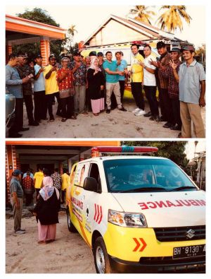 Dapat Ambulan Gratis, Masyarakat Mandiangin Timur Ucapkan Terimakasih pada Cek Endra