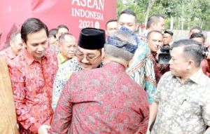 Bupati Hadiri Pameran Satu Hari Bersama Jambi di Anjungan Mall Sarinah