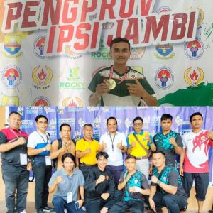 Tangan Kiri Patah, Hendri Gunawan Atlet Silat Kerinci Berhasil Raih Medali Emas