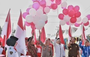 Kegiatan Pencanangan Bulan Serangkuh Dayung Serentak ke Tujuan Tahun 2023 Diresmikan 