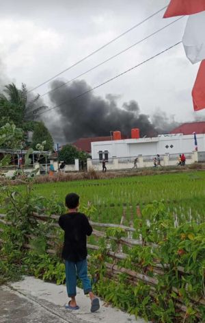 Satu Unit Rumah di Pendung Hilir Ludes Terbakar, Kerugian Ditaksirkan Rp 50 Juta
