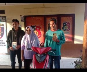 Motor Dikembalikan, Korban Curanmor: Terima Kasih Polisi 