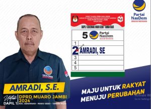 Amradi Purnawirawan Polisi Maju Jadi Bacaleg di Pemilu 2024