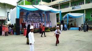 Kaulitas Udara Buruk, SDIT Ahmad Dahlan Kota Jambi Himbau Siswa Pakai Masker