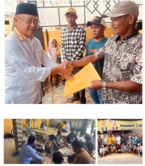 Usai Dikukuhkan, Tim HCE Nipah Panjang Bergerak Menangkan Cek Endra