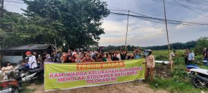 Warga Kelurahan Aur Kenali Tolak Keras Pembangunan Stockpile Batu Bara