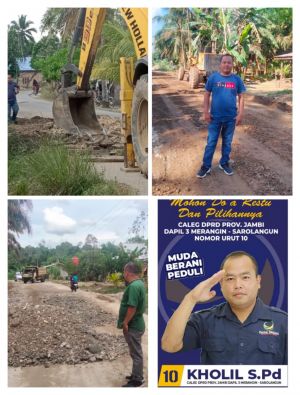 Calon DPRD Provinsi Partai Nasdem, Kholil Nomor Urut 10, Slogan Muda Berani Peduli