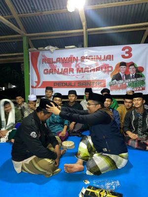 Gerakan Kiai Muda Bungo Deklarasi Dukung Capres Ganjar Mahfud 
