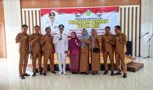 Resmi di Lantik Pj Bupati Tebo, Yaihman,S.Pd Pj Kades Desa Kemantan Tebo Ilir.