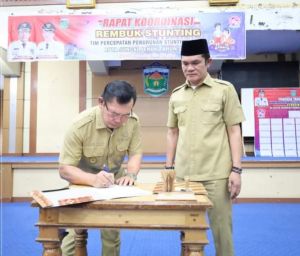 Rakor Rembuk Stunting Tahun 2024, Pemkot Sungai Penuh Komitmen Penurunan Stunting