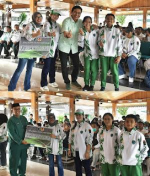 Mhd Fadhil Arif Membagikan Bonus Kepada Atlet, Pelatih,Dan Asisten Pelatih Porprov Jambi Ke XXIII