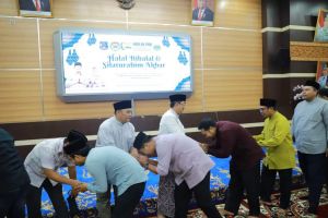 Bupati Tanjabbar Gelar Halal Bihalal Bersama IKA-PMII
