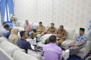 Sambut Audiensi Pengurus KONI, Bupati Siap Majukan Olahraga