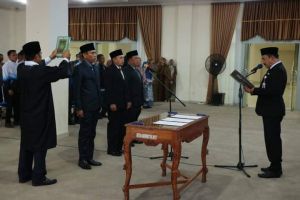 PJ Bupati Lantik Tiga Direktur Perumda Tirta Sakti Kerinci