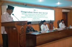Pemkab Tanjab Barat Beri Bonus kepada Peserta MTQ Berprestasi