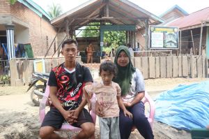 Rumahnya Direnovasi Program RTLH, Hendri: Terimakasih kepada TNI