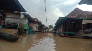 Banjir Rendam 10 Kelurahan di Kota Jambi
