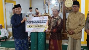 Safari Ramadhan di Desa Kemantan Tebo Ilir, Ini yang Disampaikan Sekda Tebo