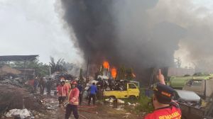 Gudang Minyak di Payo Selincah Kota Jambi Terbakar, Ini Kronologinya