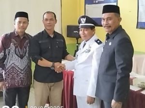 Akhirnya PJ Kades Pulau Baru di Lantik