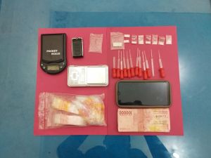 Satresnarkoba Polres Tebo Tangkap Dua Pengedar Sabu di Tengah Ilir