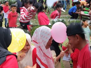 Kades Rantau Limau Manis Buat Pesta Rakyat di HUT RI ke 80