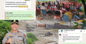 Setelah Marga Batin IX Ilir Bersuara, warga Batang Masumai  Jangan Sungai Merangin saja Pak Kapolres