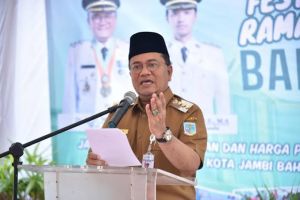 Stok Beras Kota Jambi Aman, Wali Kota Imbau Jual di Bawah HET