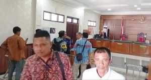 Sidang Lanjutan Sengketa Lahan Oleh Kades Sukadamai Lawan Warganya Ditunda 