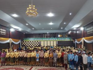 Ketua DPRD Khalis Mustiko Pimpin Rapat Paripurna Istimewa HUT ke-26 Kabupaten Tebo