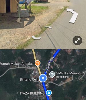 Warga Rantau Panjang Keluhkan Dirobohkannya Pos Persinggahan di Depan SMPN 2 Merangin