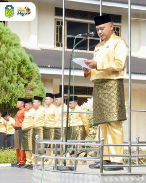 Bupati Tebo Pimpin Upacara Peringatan HUT Kabupaten Tebo ke-26