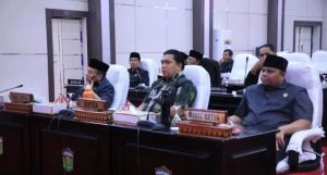 Pimpinan dan Anggota DPRD Sungai Penuh Ikuti Rakor Pemberantasan Korupsi se-Provinsi Jambi